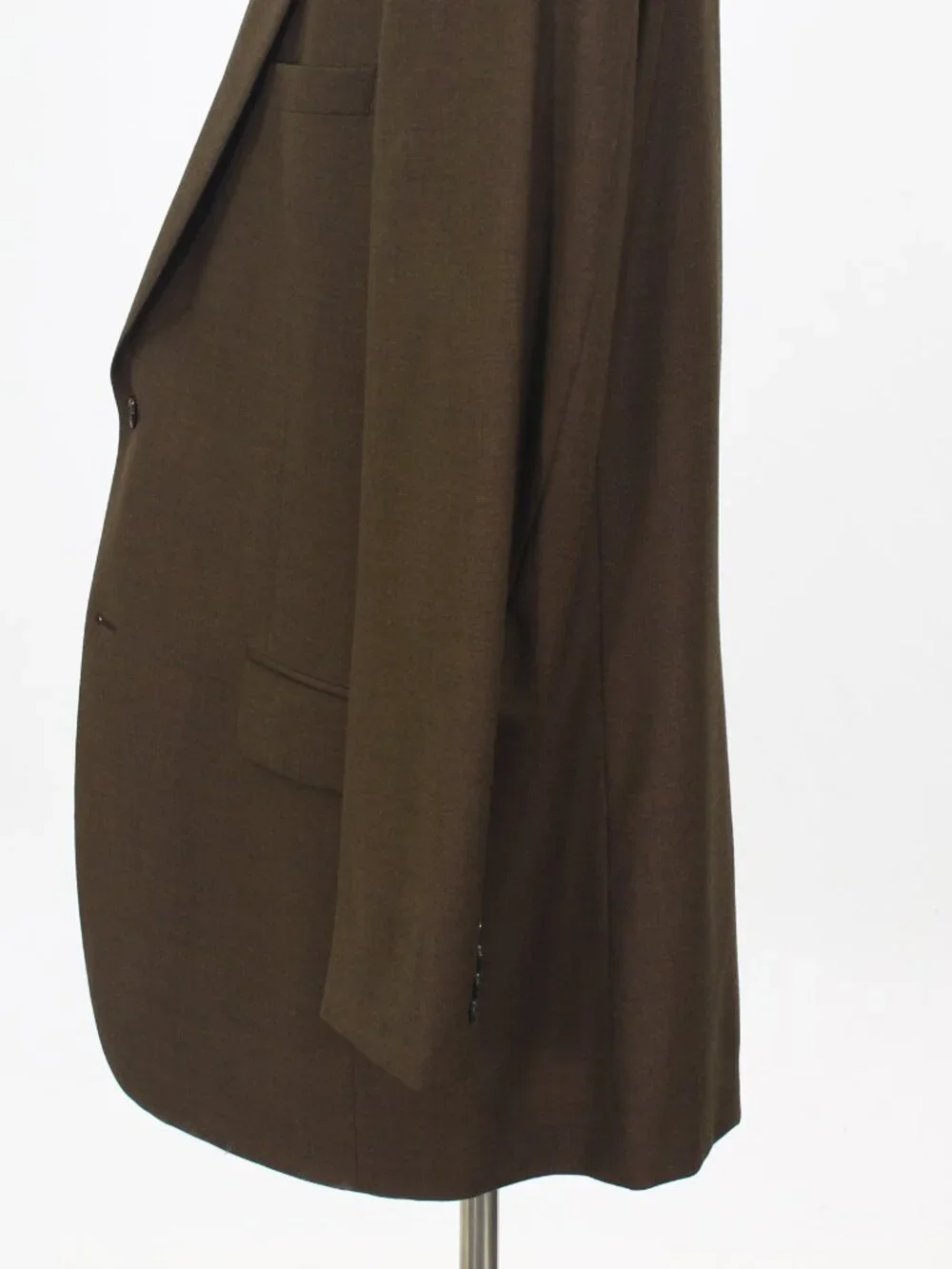 Jos. A. Bank 46L 41x32 Brown Full Suit 2-Button Solid R959
